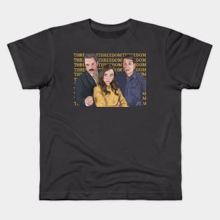 Threedom: the drawring Kids T-Shirt